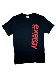 "Where Engineering Meets Performance" T-Shirt - Black and Red