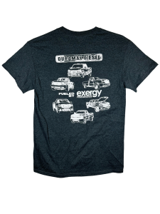 "Duramax - Fueled By Exergy" T-Shirt - Image 2